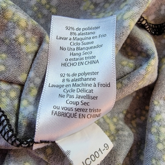 LuLaRoe☆ Scoop Neck Shirt Size Large EUC - Picture 9 of 9